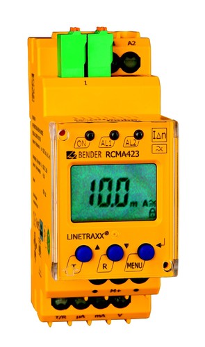 Bender Überwachungsgerät m. Federklemme RCMA423-D-1 DC/AC