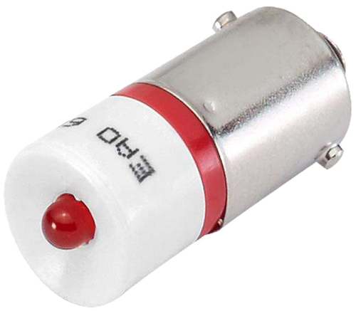Eao LED BA9s weiss 24mm 24VAC/DC 15mA 10-2512.1149