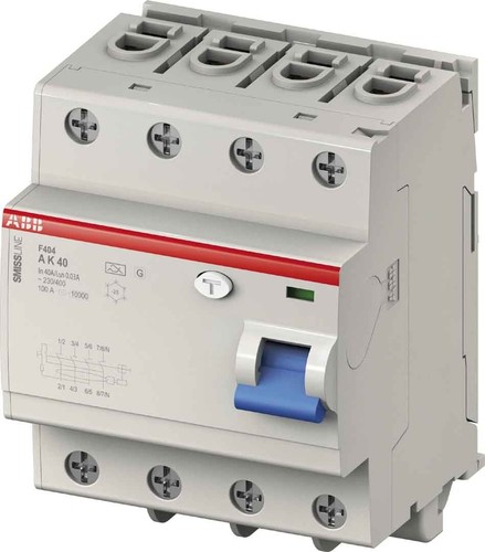 ABB Stotz S&J Fehlerstromschutzschalter F404A25/0.03 ABB Stotz S&J Fehlerstromschutzschalter F404A25/0.03