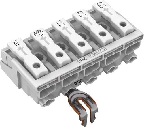 WAGO GmbH & Co. KG Netzanschlussklemme grau LAK17 5P #294-4215