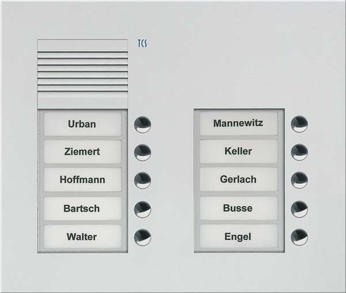 TCS Tür Control Türsprechstelle PUK10/2-EN