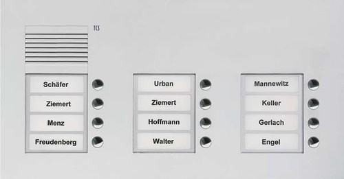 TCS Tür Control Türsprechstelle PUK12/3-EN