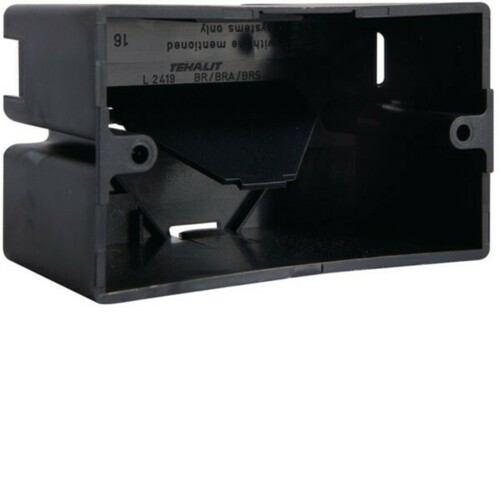 Tehalit US-Geräteeinbaudose BR/A/H/S L 2419 sw