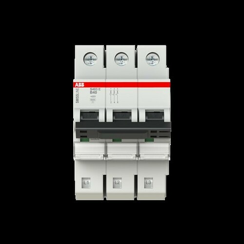 ABB Stotz S&J Leitungsschutzschalter 40A B 3p S403E-B40 ABB Stotz S&J Leitungsschutzschalter 40A B 3p S403E-B40