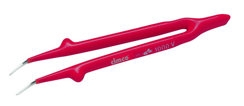 Cimco Werkzeuge VDE-Pinzette 145mm gebogen 103240