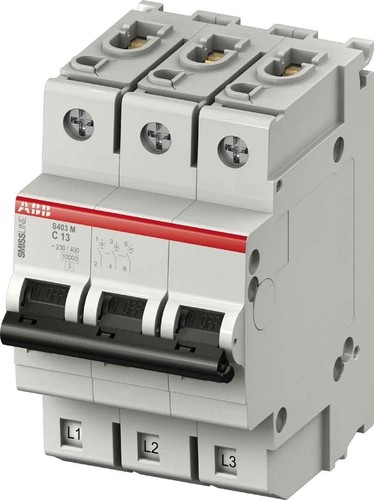 ABB Stotz S&J Leitungsschutzschalter 50A C 3p S403M-C50