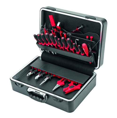 Cimco Werkzeuge Meisterkoffer -Elektron. m.31 Werkzeugen 175410