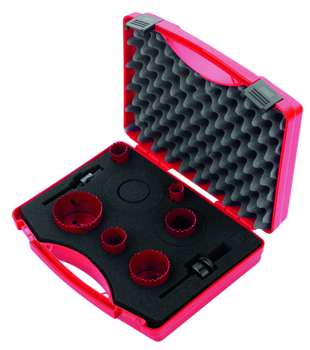 Cimco Werkzeuge Lochsägensortiment M20-M63 6Stk. 207573 Cimco Werkzeuge Lochsägensortiment M20-M63 6Stk. 207573