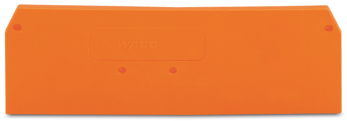 WAGO GmbH & Co. KG Abschlußplatte 2,5mm orange 281-335 WAGO GmbH & Co. KG Abschlußplatte 2,5mm orange 281-335