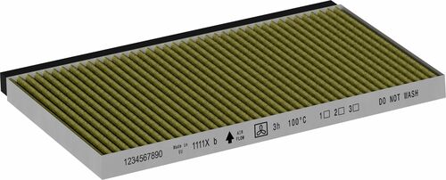 Bosch MDA CleanAir-Geruchsfilter Long-life,Ersatz DWZ1IB1B6