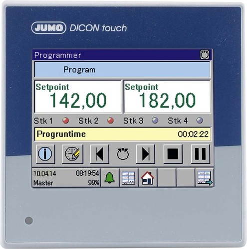 Jumo Prozess-/Programmregler zweikanal JUMO DICON 00607044