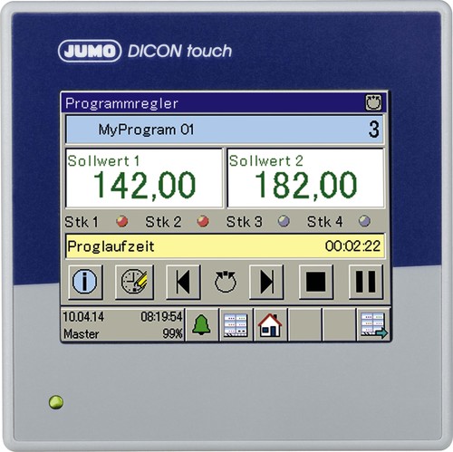 Jumo Prozess-/Programmregler zweikanal JUMO DICON 00607045