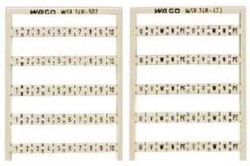 WAGO GmbH & Co. KG WSB-Bezeichnungssystem W: 101-150 (2x) 248-508