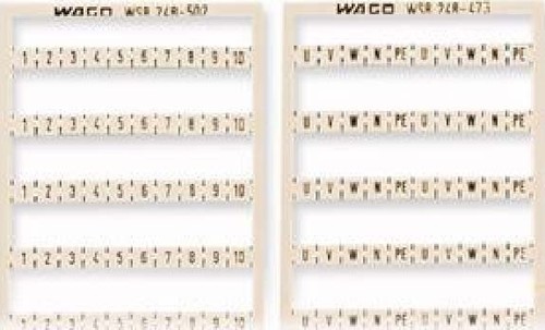 WAGO GmbH & Co. KG WSB-Bezeichnungssystem W: 41-50 (10x) 248-506