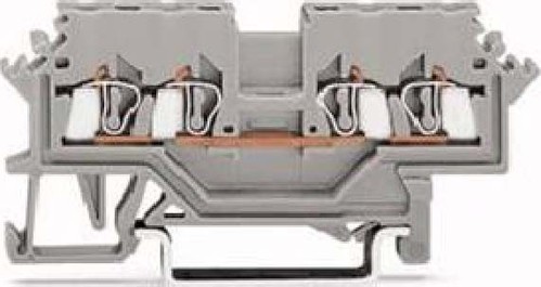 WAGO GmbH & Co. KG Durchgangsklemme 0,08-1,5mmq grau 279-621