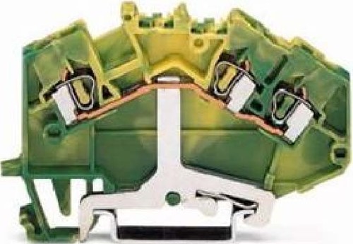 WAGO GmbH & Co. KG Schutzleiterklemme 0,08-2,5mmq gn/gelb 780-637