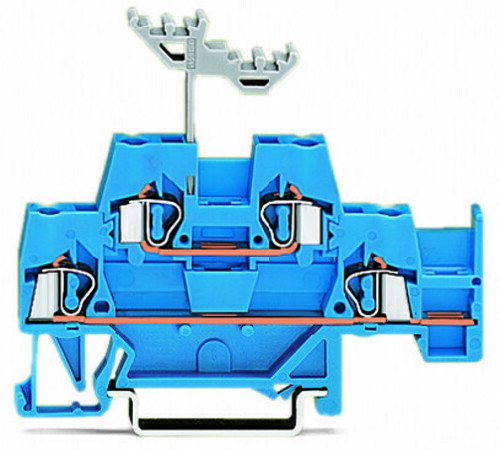 WAGO GmbH & Co. KG Durchgangsklemme 0,08-2,5mmq blau 280-530 WAGO GmbH & Co. KG Durchgangsklemme 0,08-2,5mmq blau 280-530