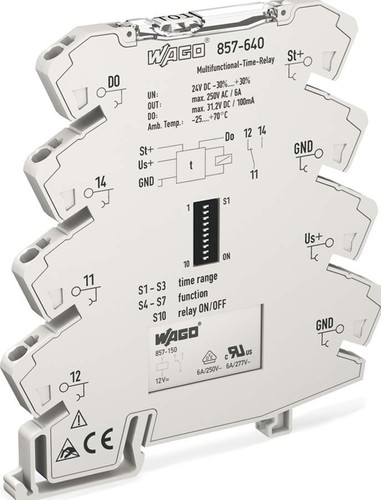 WAGO GmbH & Co. KG Multifunktionszeitrelais 857-640