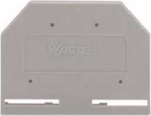 WAGO GmbH & Co. KG Abschlußplatte grau 280-301