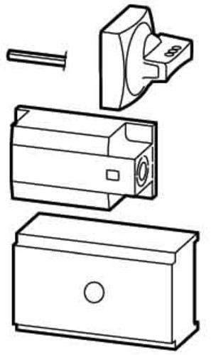 Eaton Hauptschalterbausatz seitlich rechts 3p. NZM2-XS-R