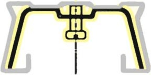 Schuch Licht Schienen-Verbinder für Tragschiene TRS 1000 V