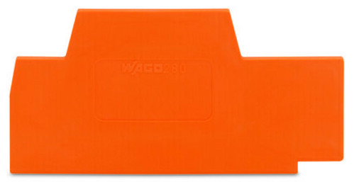 WAGO GmbH & Co. KG Abschlußplatte orange 280-343