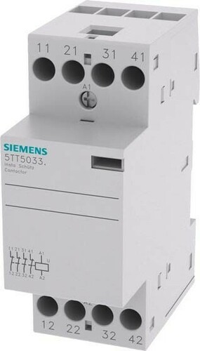 Siemens Dig.Industr. Installationsschütz 4Ö 5TT5833-2