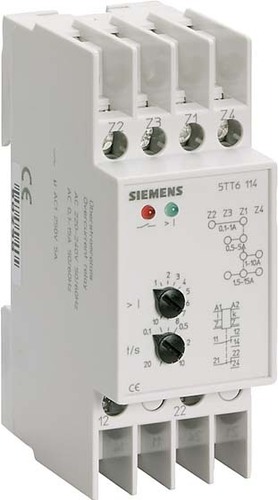 Siemens Dig.Industr. Überstromrelais 1/5/10/15A 1-ph. 5TT6114 Siemens Dig.Industr. Überstromrelais 1/5/10/15A 1-ph. 5TT6114