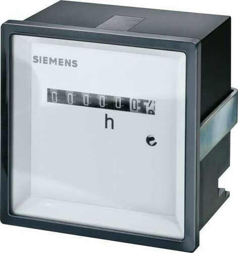 Siemens Dig.Industr. Zeitzähler 72x72mm 10-50VDC 7KT5600