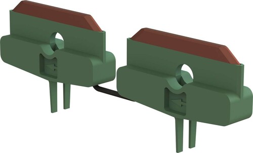 Conductix-Wampfler Stromabnehmerkopf 0815 2x25A PE LB=50mm 081006-234 Conductix-Wampfler Stromabnehmerkopf 0815 2x25A PE LB=50mm 081006-234