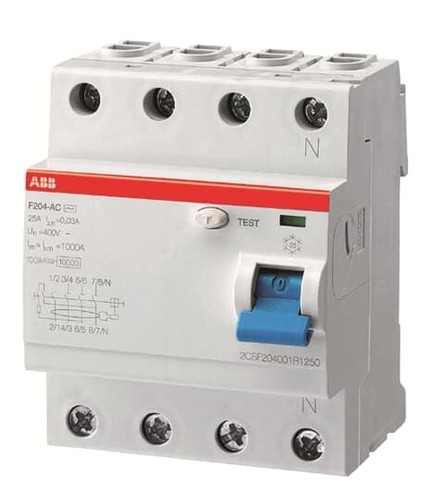 ABB Stotz S&J FI-Schutzschalter pro M Compact F204A-80/0,1