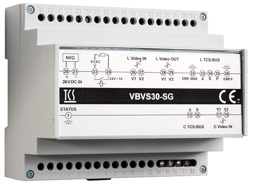 TCS Tür Control Steuer-u.Versorgungsgerät f. Bussystem VBVS30-SG
