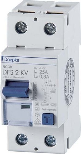 Doepke FI-Schalter DFS2 040-2/0,03-A KV Doepke FI-Schalter DFS2 040-2/0,03-A KV