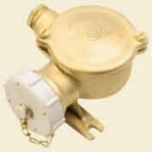 Wiska HNA-socket brass IP56 2-pole 1141/2