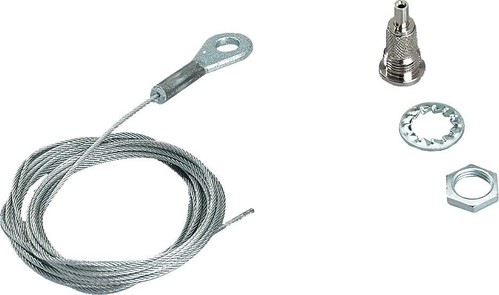 Ridi-Leuchten Seilpendel 3,0m mit Oese RL-SPO 3,0
