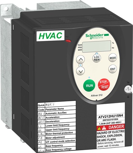 Schneider Electric Frequenzumrichter 37KW 480V 3PH,IP20 ATV212HD37N4