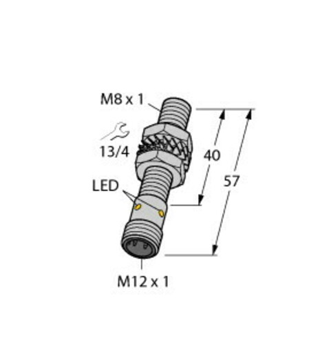 Turck Sensor induktiv BI1.5UEG08AP6XH1341