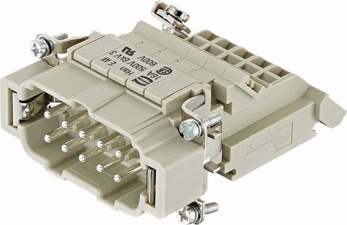 Harting Stifteinsatz Han E AV, 10-pol.+PE 09330104626