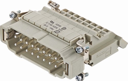 Harting Stifteinsatz Han E AV, 16-pol.+PE 09330164626
