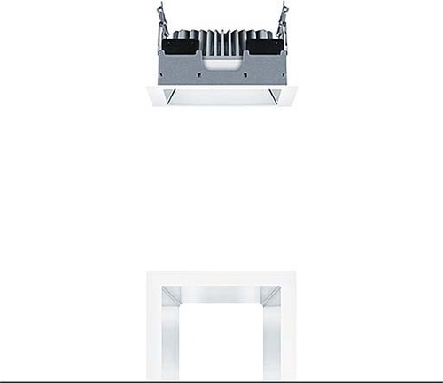 Zumtobel Group LED-Deckeneinbauleuchte Q140L 840 LDO AL WH PANOS EVO #60816095