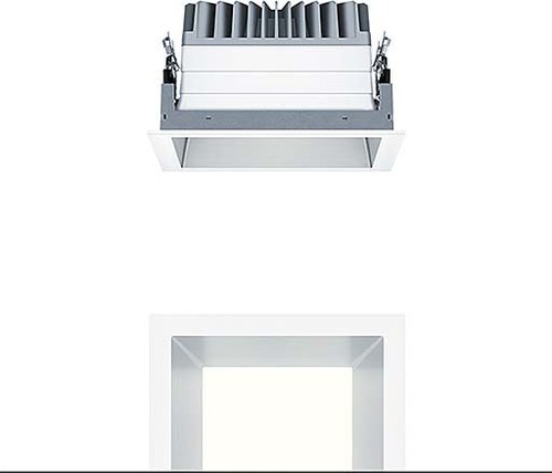 Zumtobel Group LED-Deckeneinbauleuchte Q190H 830 LDO SM WH PANOS EVO #60816116