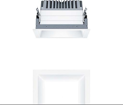 Zumtobel Group LED-Deckeneinbauleuchte Q190H 840 LDO WH WH PANOS EVO #60816121