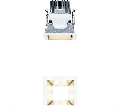 Zumtobel Group LED-Deckeneinbauleuchte Q100H 840 230V GD WH PANOS EVO #62906989