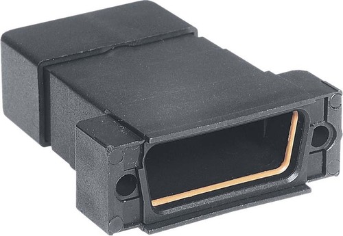 Harting D-Sub IP 67 Gehäuse D SUB IP67 9 POLE BLACK PL 09670090436 Harting D-Sub IP 67 Gehäuse D SUB IP67 9 POLE BLACK PL 09670090436