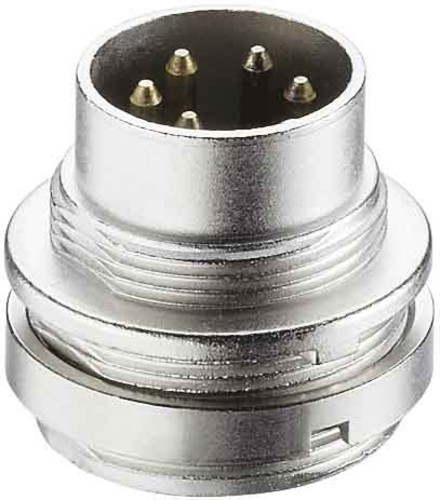 Lumberg Connect Einbaustecker f.Frontmont. 5pol. SFV50/6