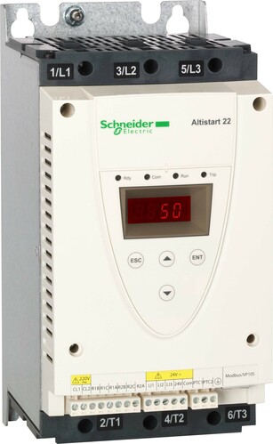 Schneider Electric Sanftanlasser Steuerspannung 115V ATS22D17S6U