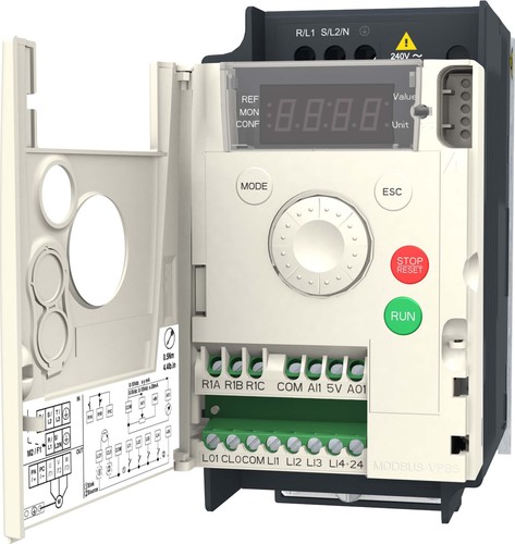 Schneider Electric Frequenzumrichter 3ph, 200V, 2,2kW ATV12HU22M3