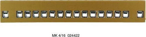 Weidmüller Klemmleiste MK 4/16