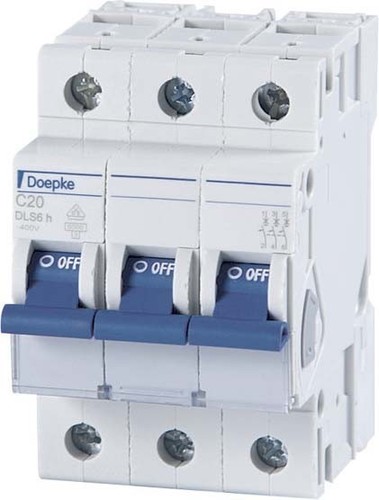 Doepke Leitungsschutzschalter DLS 6H C10-3 6KA