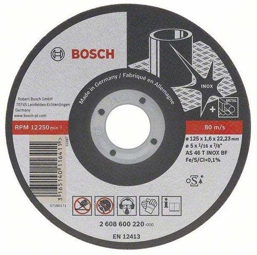 Bosch Power Tools Trennscheibe 115x1mm 2608602220